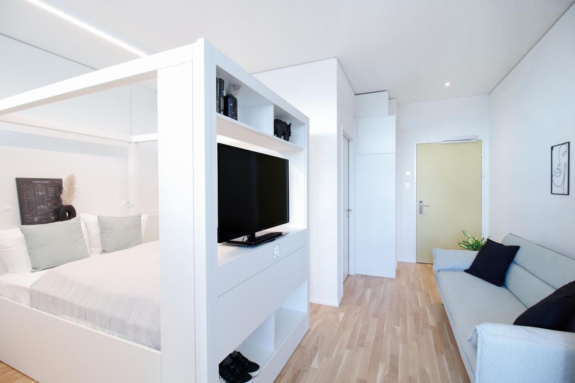 Loewe Apartments Am Rheinfall 诺伊豪森 外观 照片