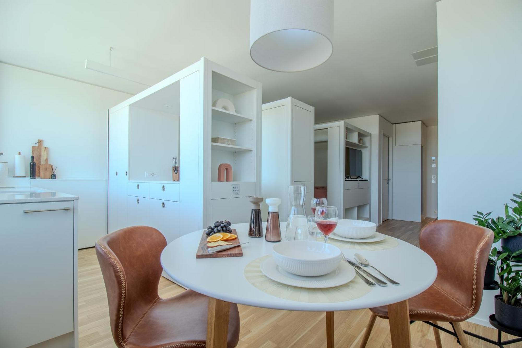 Loewe Apartments Am Rheinfall 诺伊豪森 外观 照片
